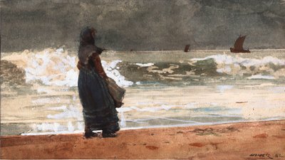 De Wacht, Tynemouth door Winslow Homer